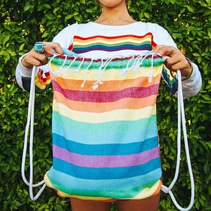 Striped towel